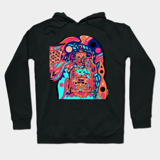 psychodelic astronaut ecopop Hoodie